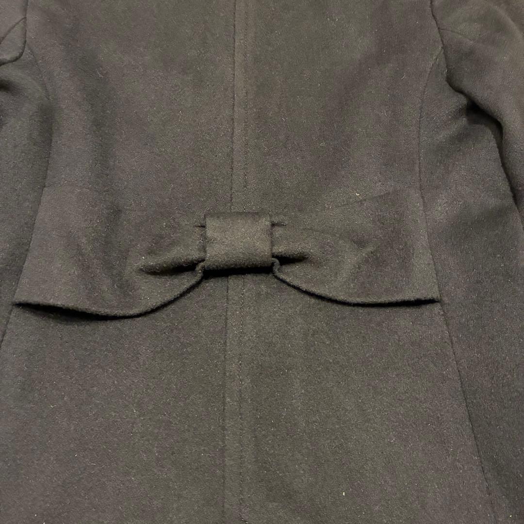 【極美品】Paul Smith BLACK LABEL ロングコート アンゴラ混