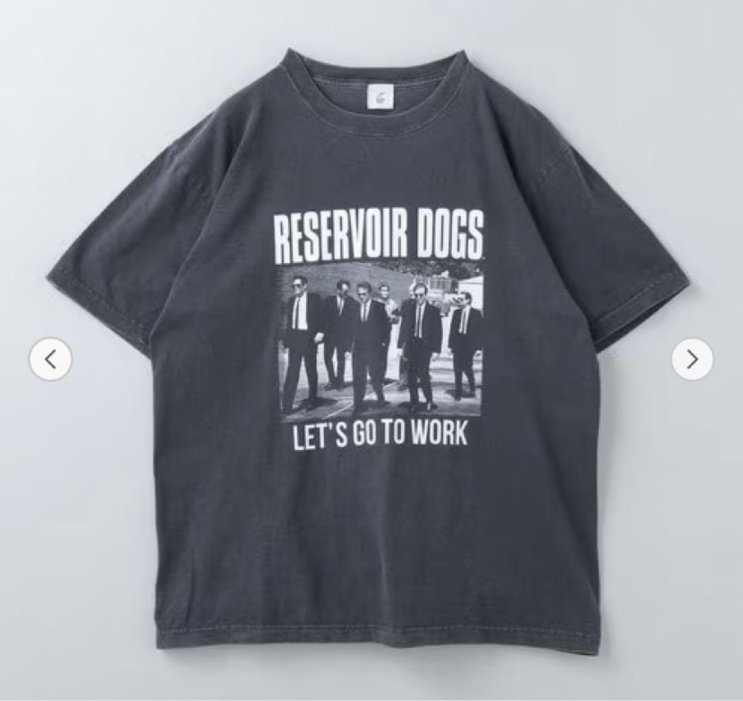 ＜6(ROKU)＞RESERVOIR DOGS Tシャツ レザボアドッグス　ロク