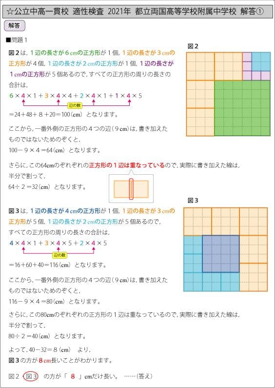 東京都立白鷗高等学校附属中学校版　志望校別お買い得セット