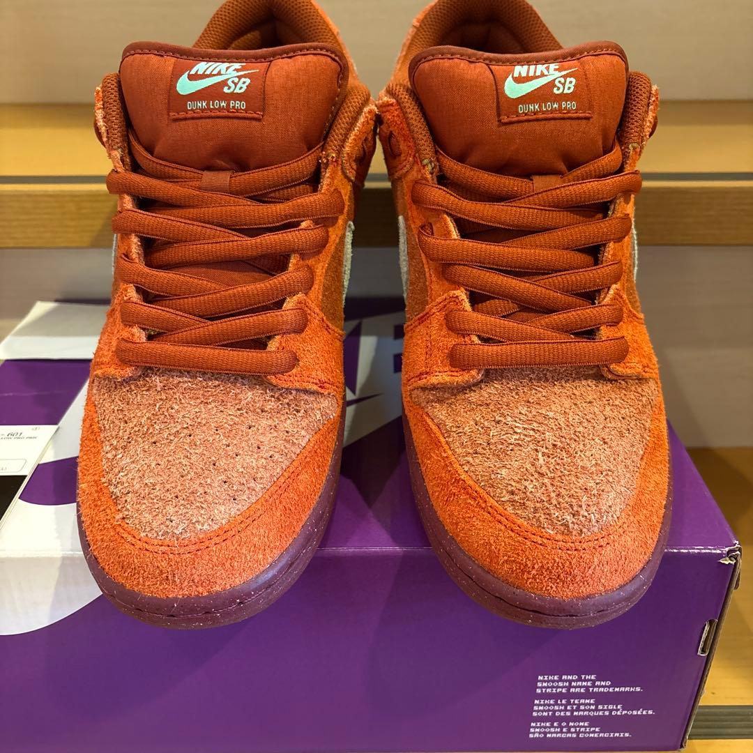 y*a様 Nike SB Dunk Low Mystic Red and Ros