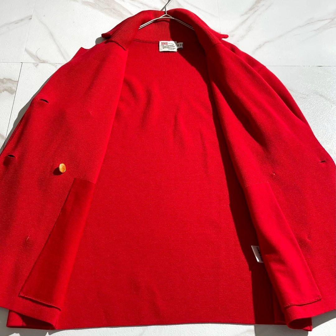 【極美品】トラディショナルウェザーウェア PEA JACKET ニット 金ボタン