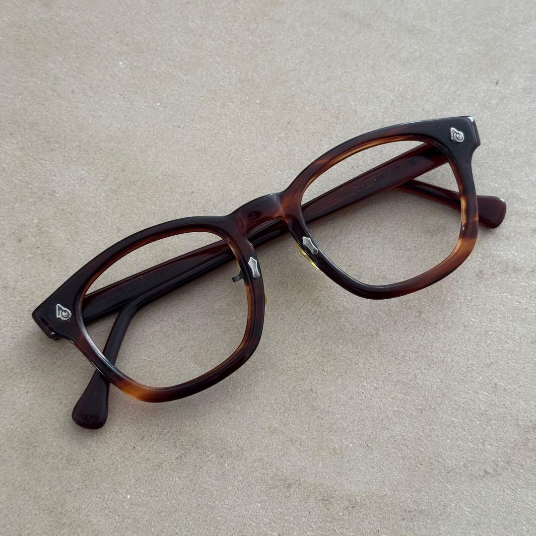 ビンテージ american optical safety tart アンバー