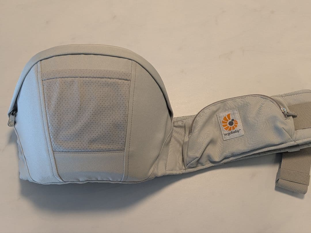 【美品】Ergobaby ヒップシート パールグレー　Lift　lift