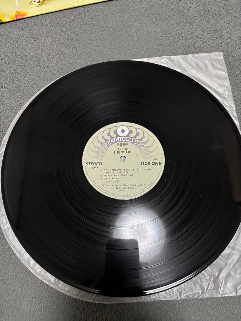 AC/DC High Voltage P-10926T レコード 国内盤