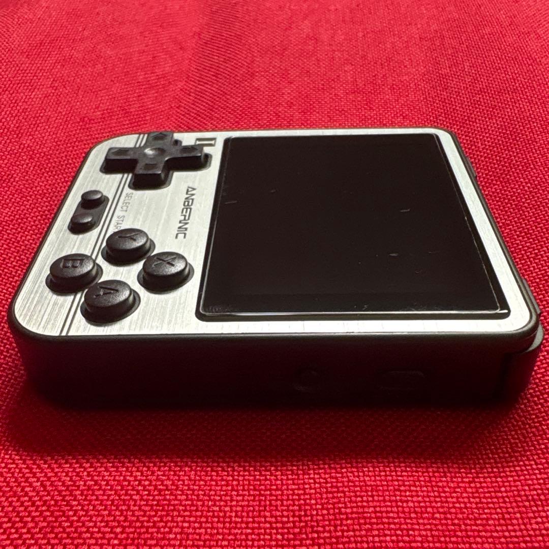 【美品】Anbernic RG280V シルバー【液晶保護・ケース付き】