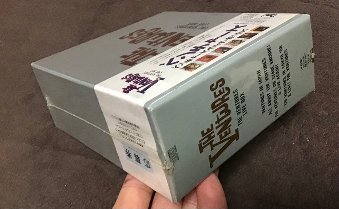シールド新品‼️『ベンチャーズ・ライヴ・ボックス』60年代来日公演コンプリート