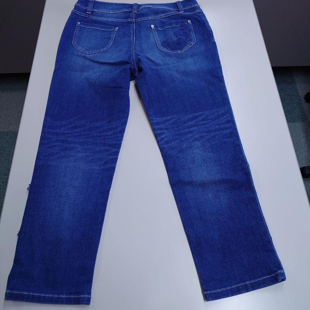 新品タグ付　ローズティアラのデニム　サイズ４６