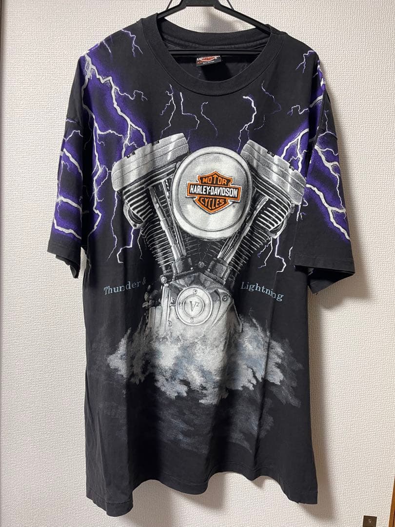 Harley-Davidson Thunder & Lightning Tシャツ