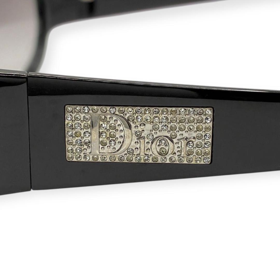 【美品】Christian Dior バタフライ　サングラス　ラインストーン