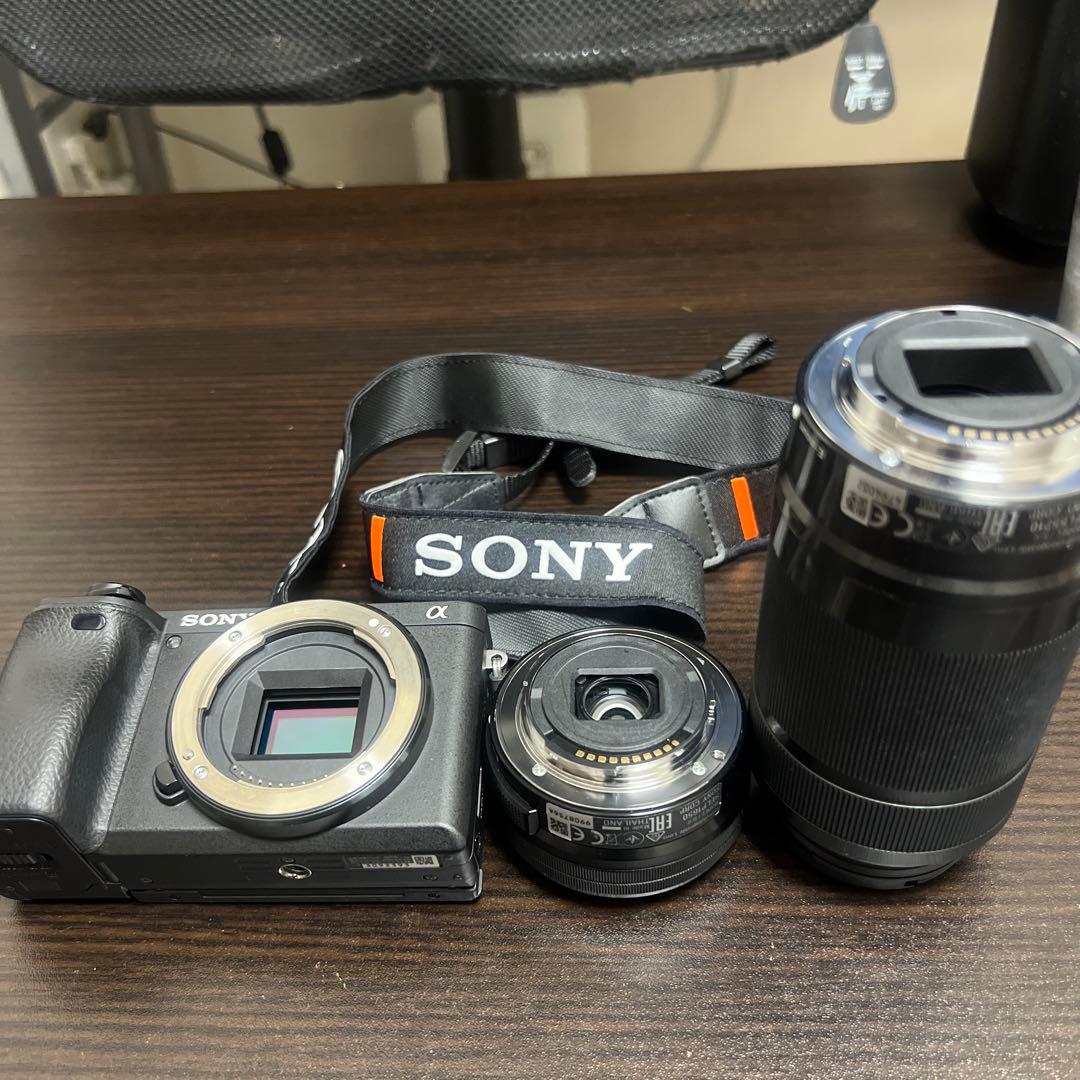 SONY α6400 ミラーレス一眼 ダブルズ ームレンズキット【超美品】