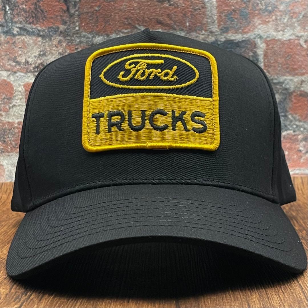 【ビンテージ】トラッカーキャップ　80'sFORD TRUCKS
