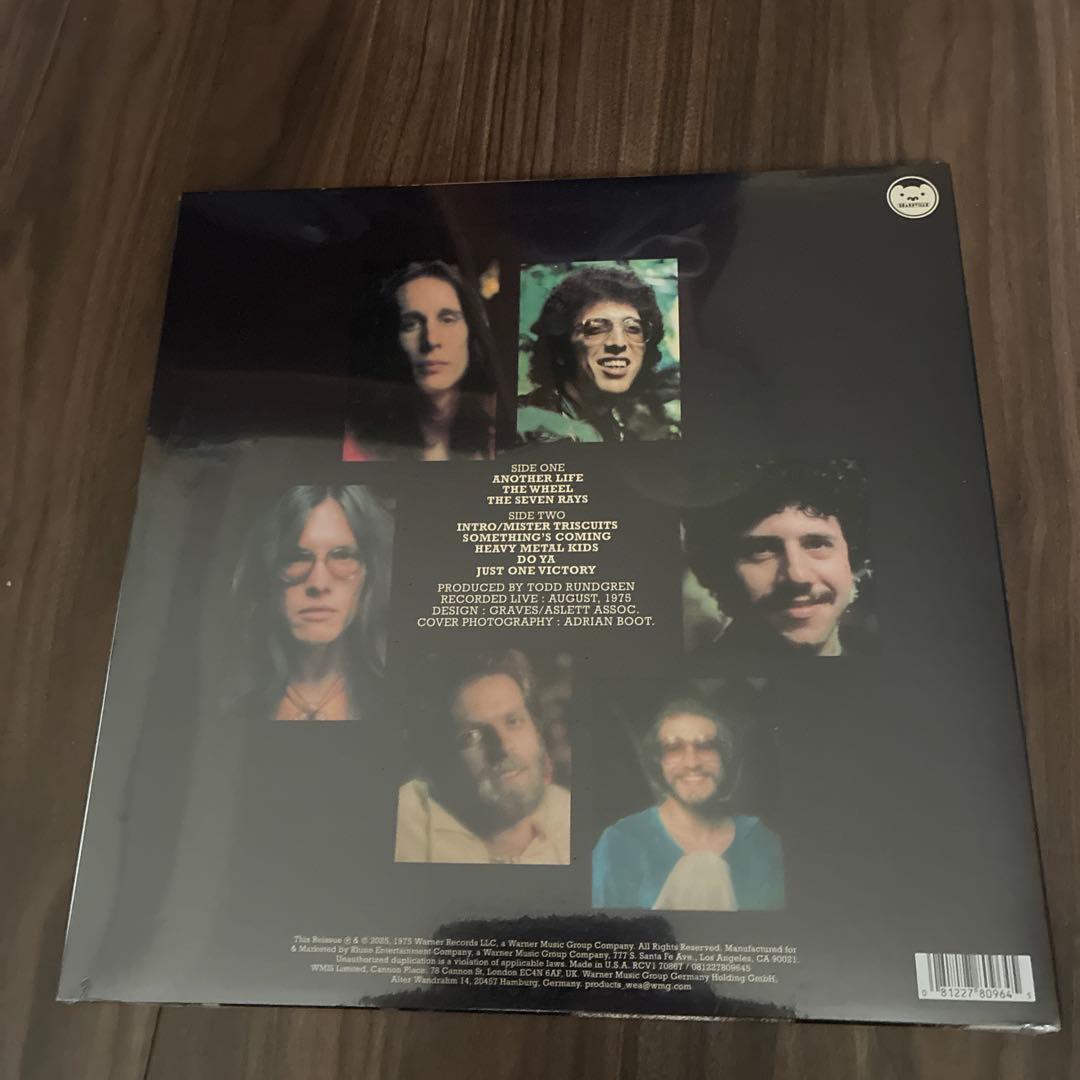 未開封Todd Rundgren's Utopia 50周年盤レコード２枚セット