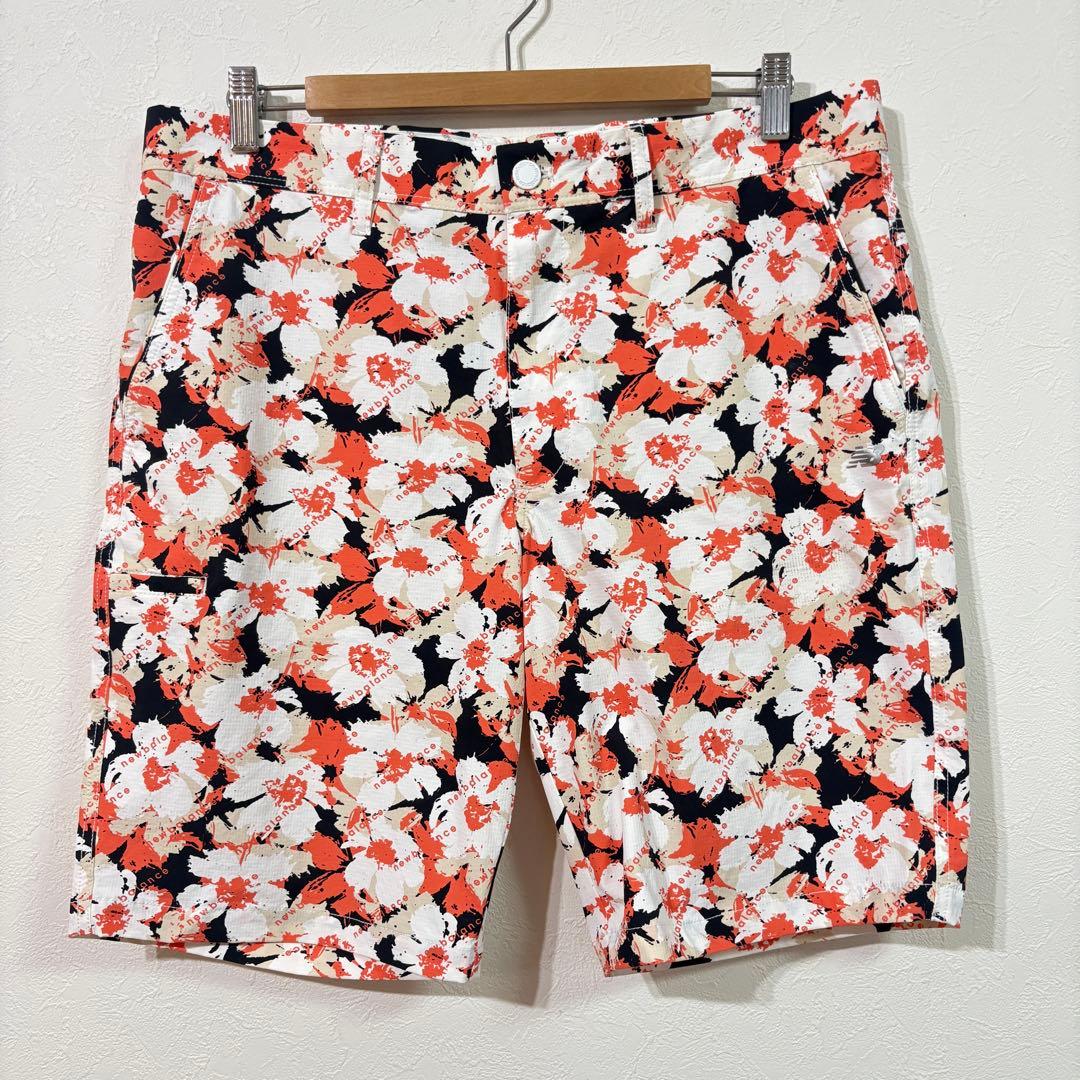 【new balance golf】美品　春夏ジャケットショートパンツ上下セット