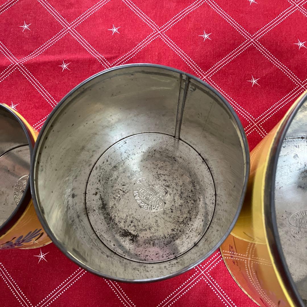 ランズバーグ3缶セット ブリキ缶 ティン缶 ヴィンテージ アンティーク