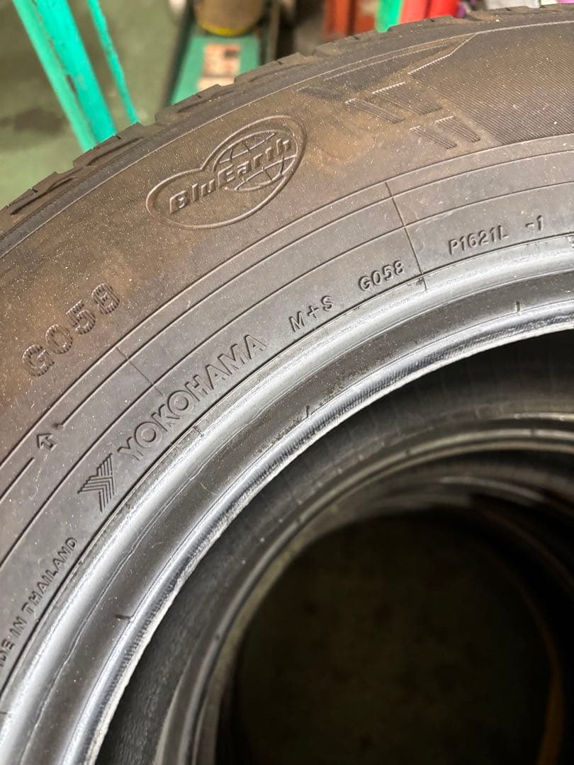 ① ヨコハマ 175/80R15 90S G058 M+S ジオランダー２本