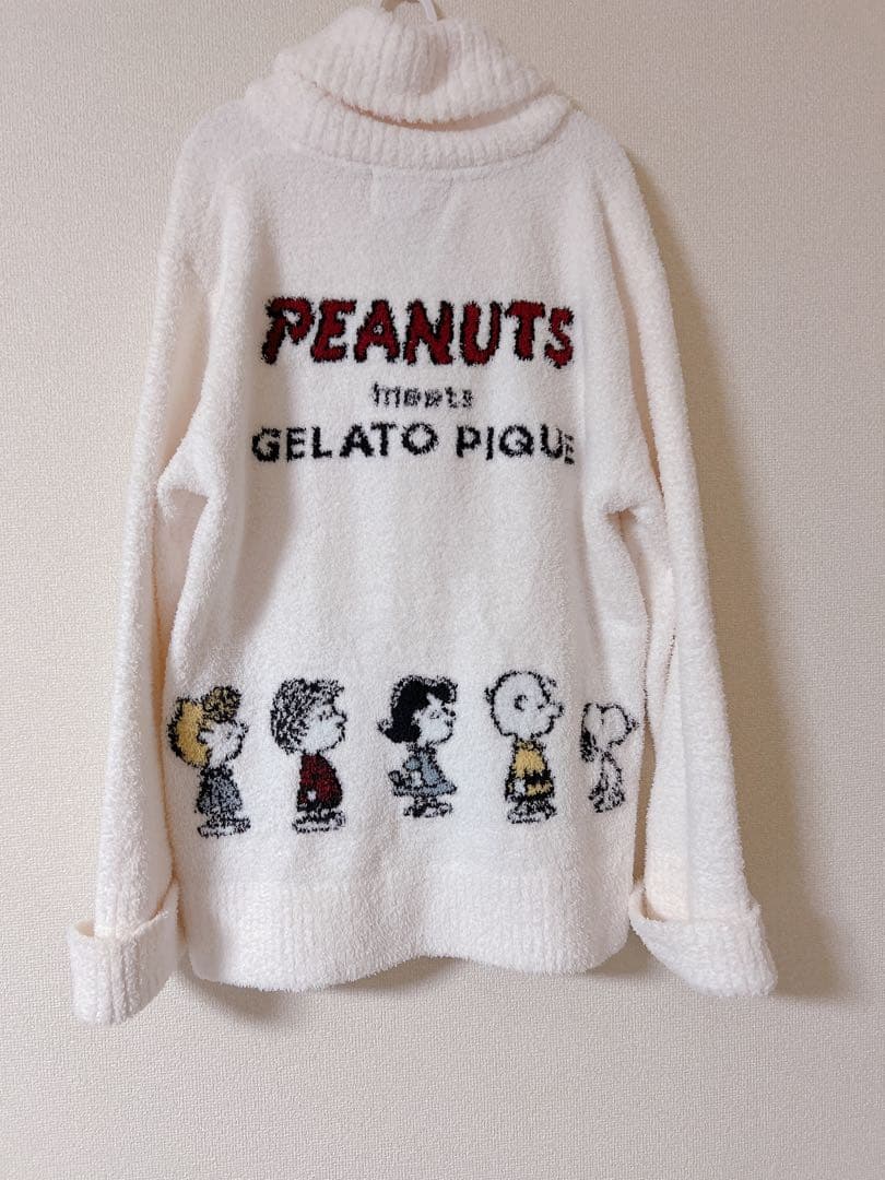 gelato pique PEANUTSカーディガン