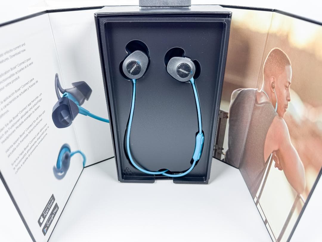 BOSE SoundSport wireless headphones ブルー