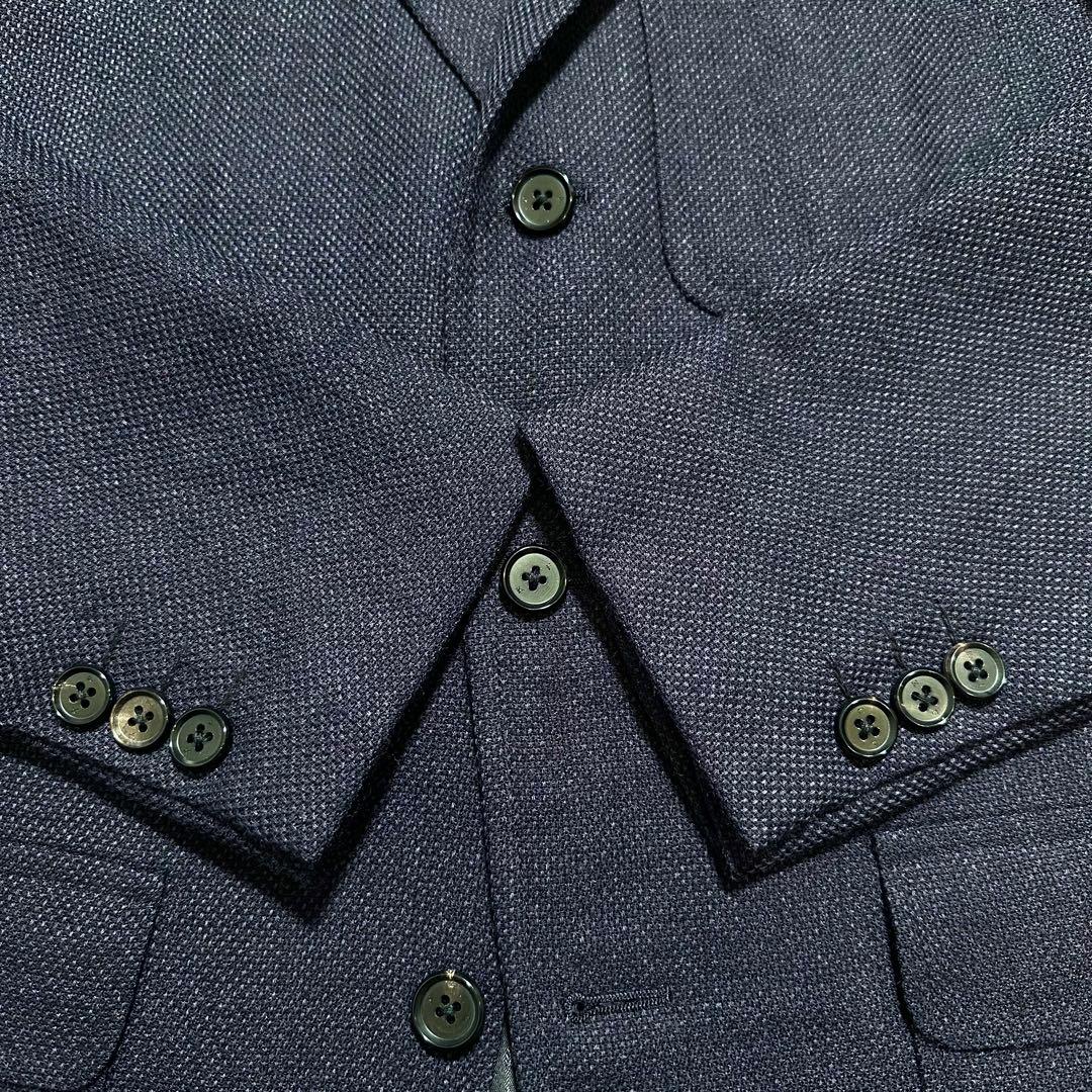ケネスフィールド 50s SPORTS COAT テーラードジャケット 紺 36