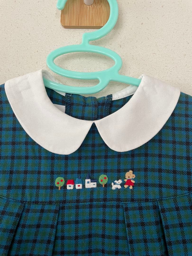 極美品♡ファミリアワンピース90