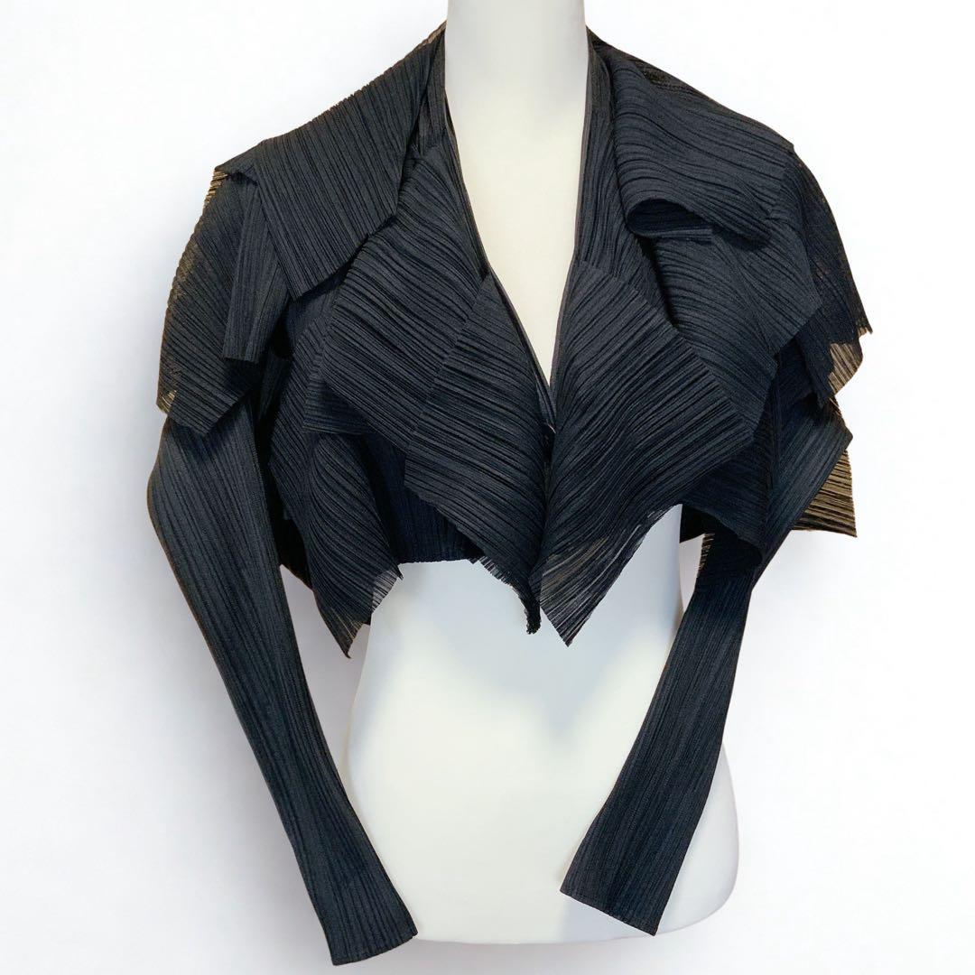 PLEATS PLEASE ISSEY MIYAKE プリーツ 変形 希少 黒