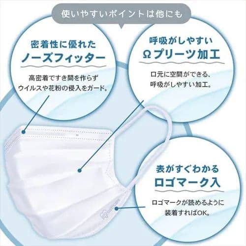 megumilkさん専用♥不織布マスク 40枚入11箱 ゆったりサイズ 個別包装