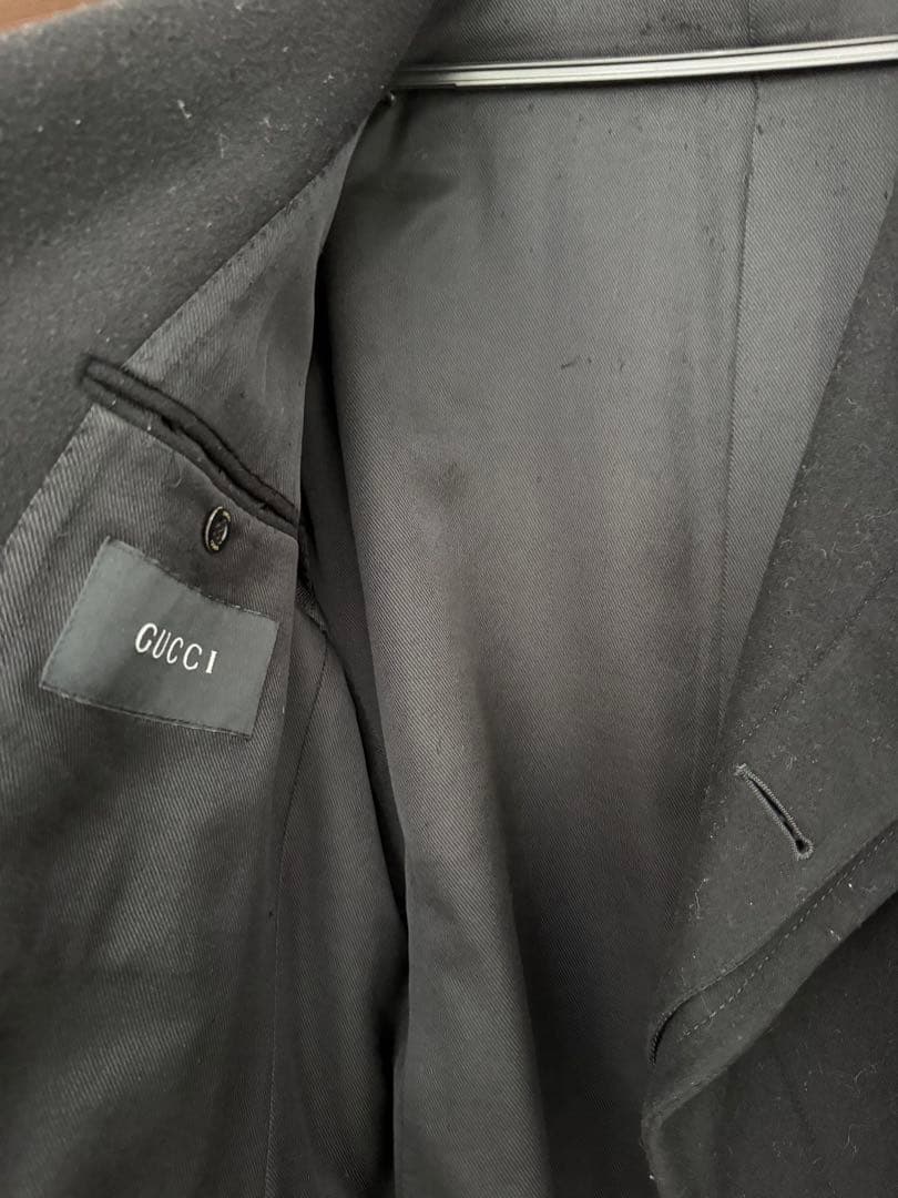 GUCCI ブラックコート