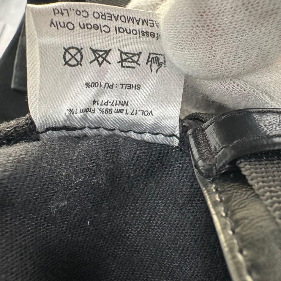 99%IS ベルト付きパテントエナメルパンツ