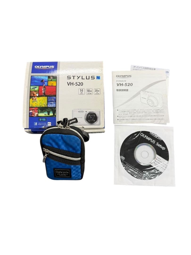 OLYMPUS STYLUS VH-520 コンパクトデジタルカメラ #ki