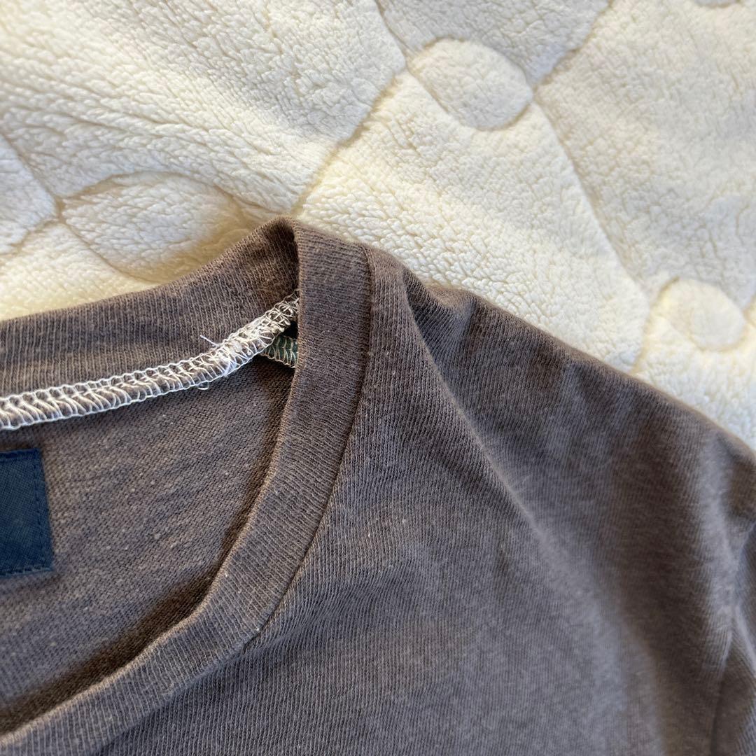 マディソンブルー HELLO CREW NECK TEE Tシャツ グレー