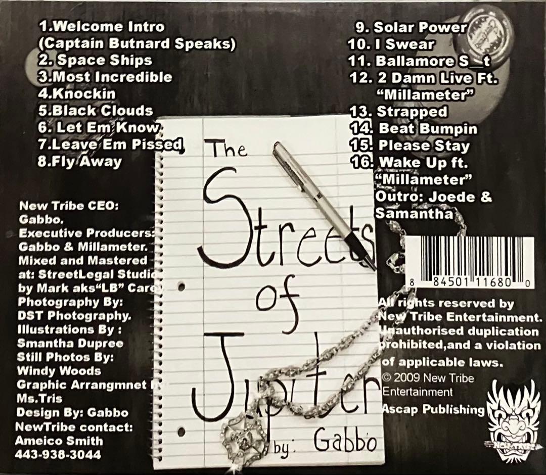 洋楽 G-RAP GABBO - STREETS OF JUPITER