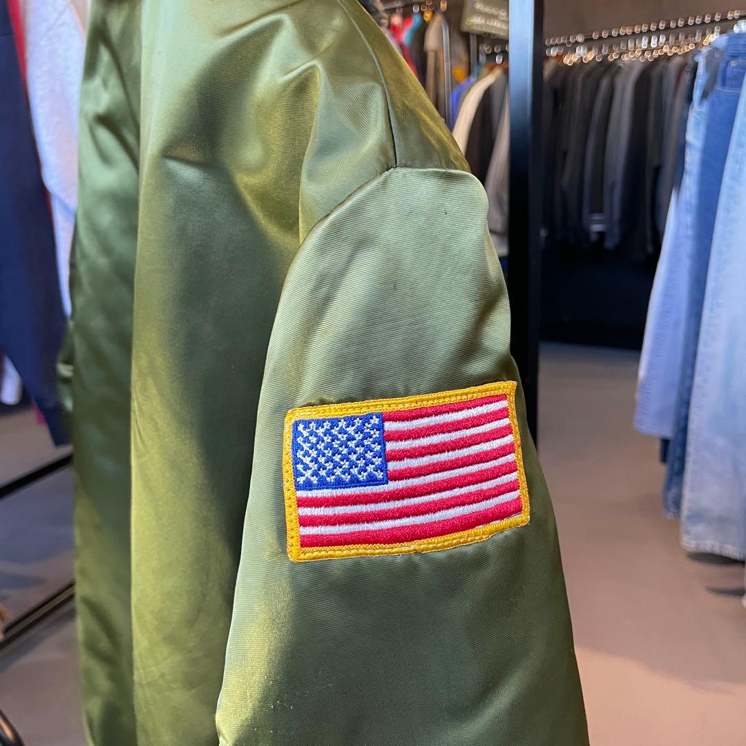USA製 N-2B型 フライトジャケット 46 XL ボア付き ミリタリー