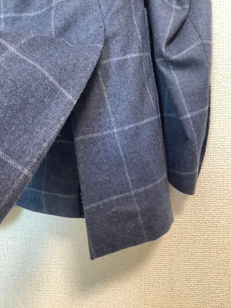 taki様 CORNELIANI チェック柄 テーラードジャケット