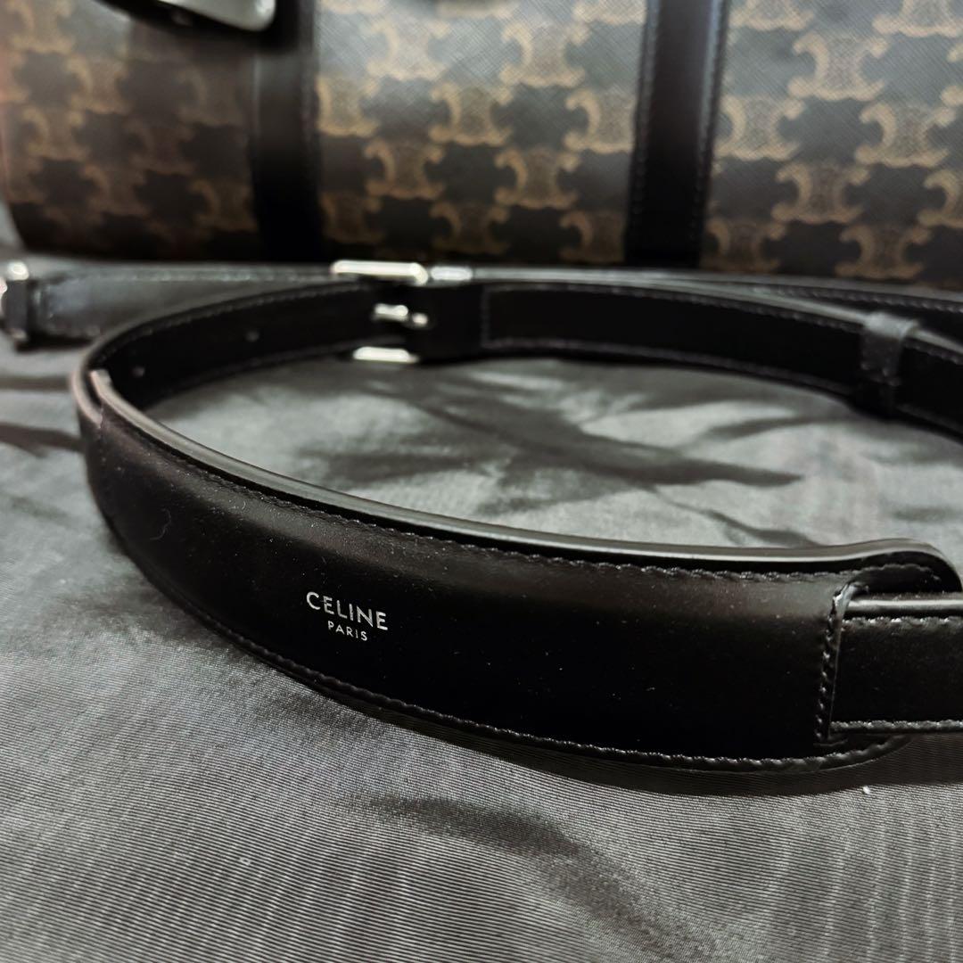 【未使用】CELINE セリーヌ｜ラージボストン｜トリオンフキャンバス