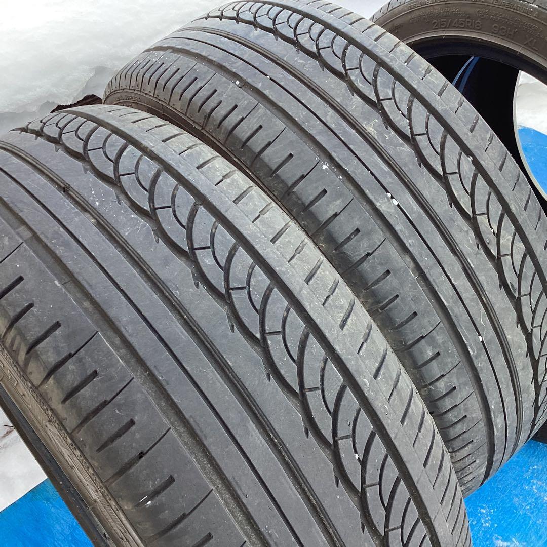 NANKANG 215/45R18X4本セットのうち２本　KOSEIです‼️