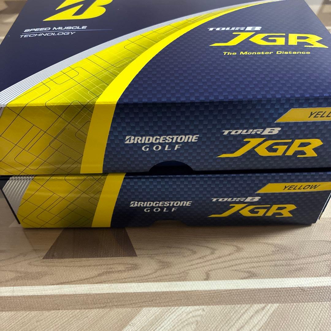 BRIDGESTONE TOUR B JGR ゴルフボール黄色12個入り2ダース