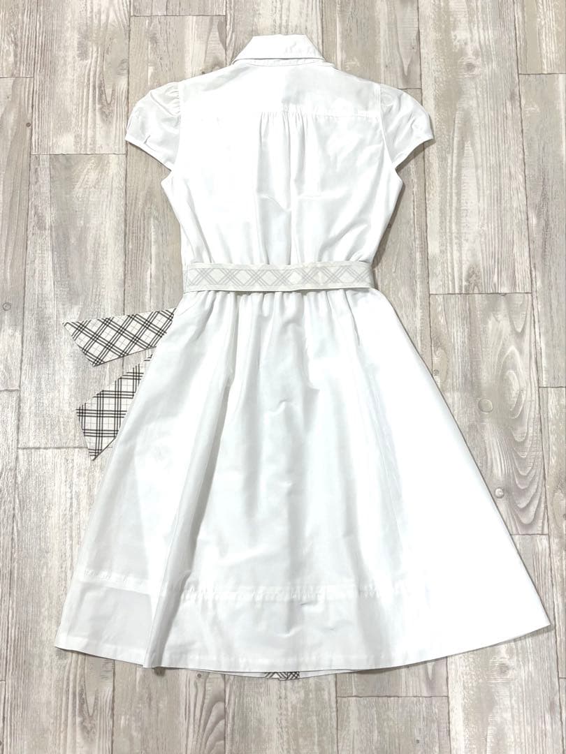 BURBERRY BLUELABEL 半袖　シャツワンピース
