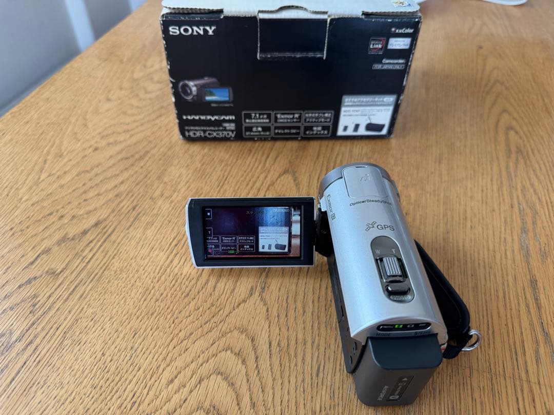 SONY HDR-CX370 ビデオカメラ