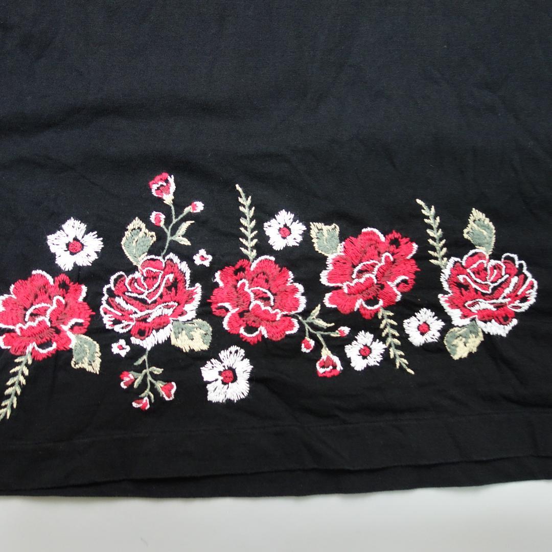 c*y様 47 コムデギャルソンオムプリュス 花柄刺繍 半袖Tシャツ メンズ X