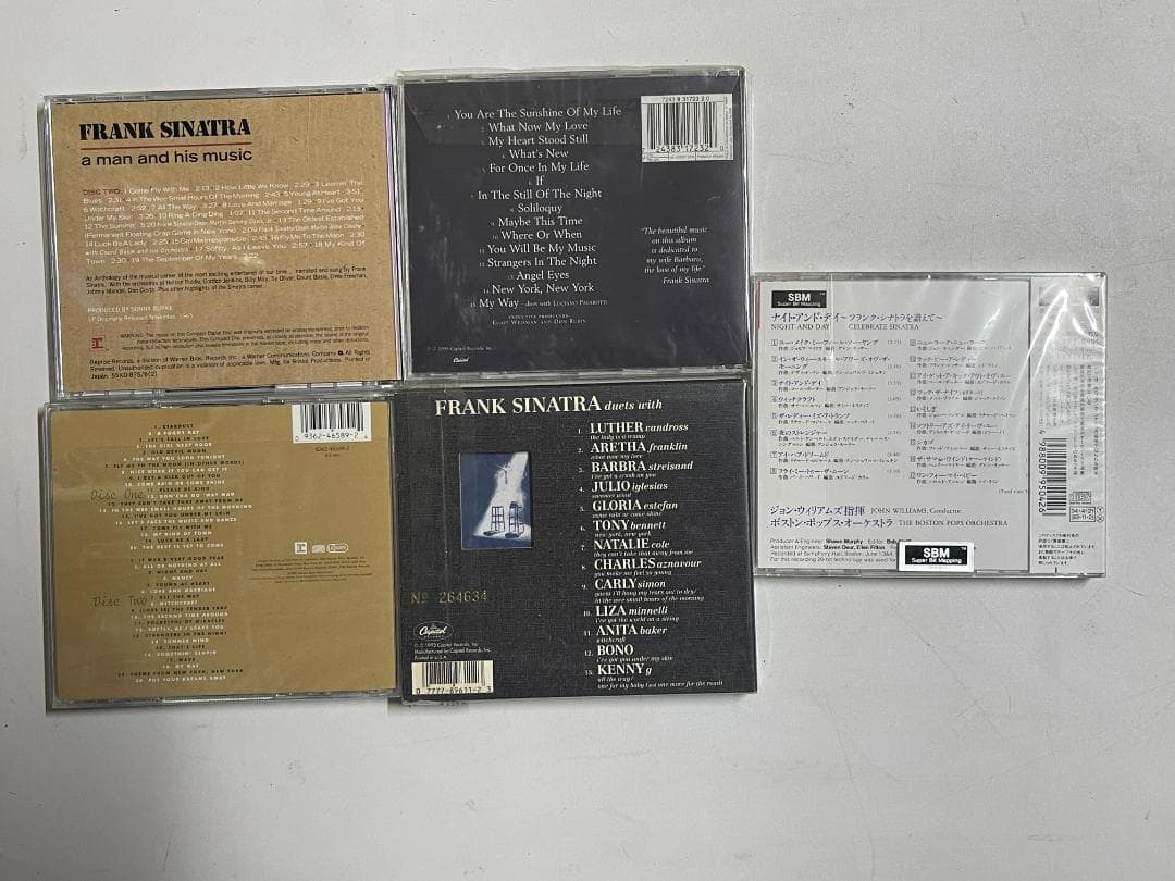 フランクシナトラのCD10枚