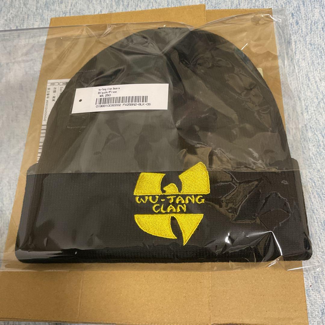 新品Supreme/Wu-Tang Clan Beanie black