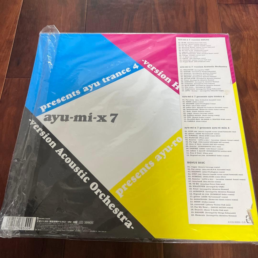 ayu-mi-x 7 LIMITED COMPLETE BOX SET 大判