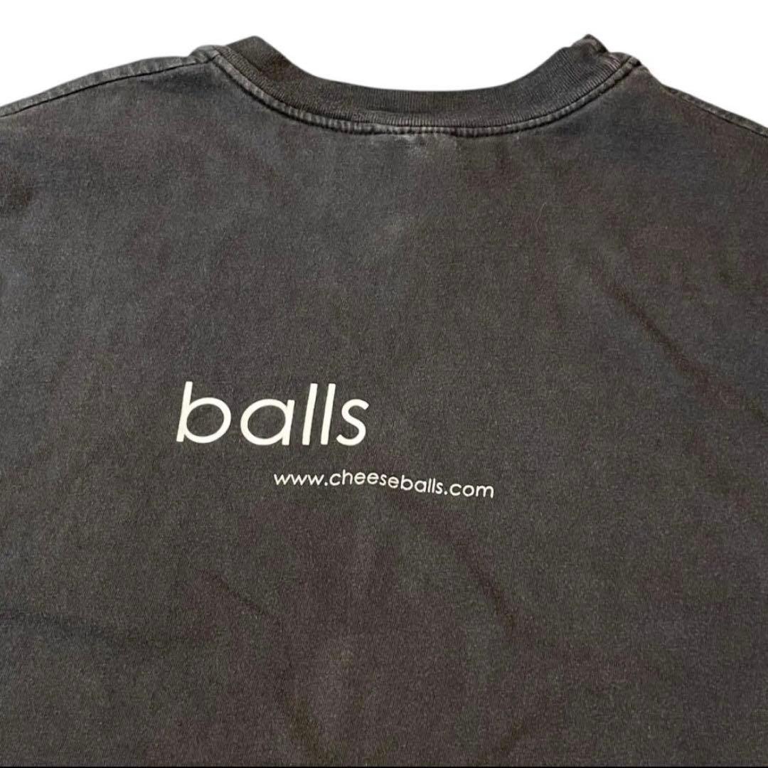vintage 90s Cheese balls Tシャツ Hanes 2枚タグ