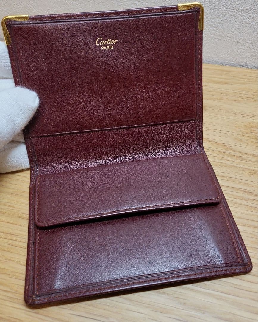 Cartier　カルティエ　名刺入れ　カードケース　マストライン　人気　高級