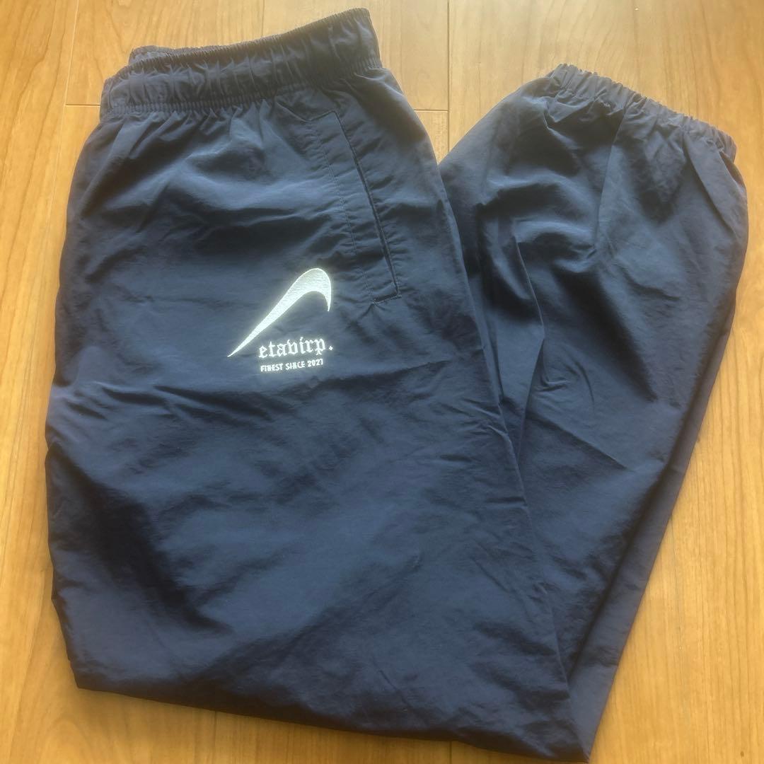 パンツ Reverse Etavirp Nylon Pants Navy White M