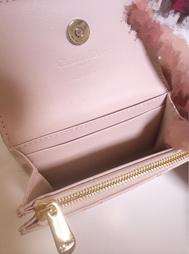 最終値下げ My Dior Glycine ウォレット DIOR パウダーピンク