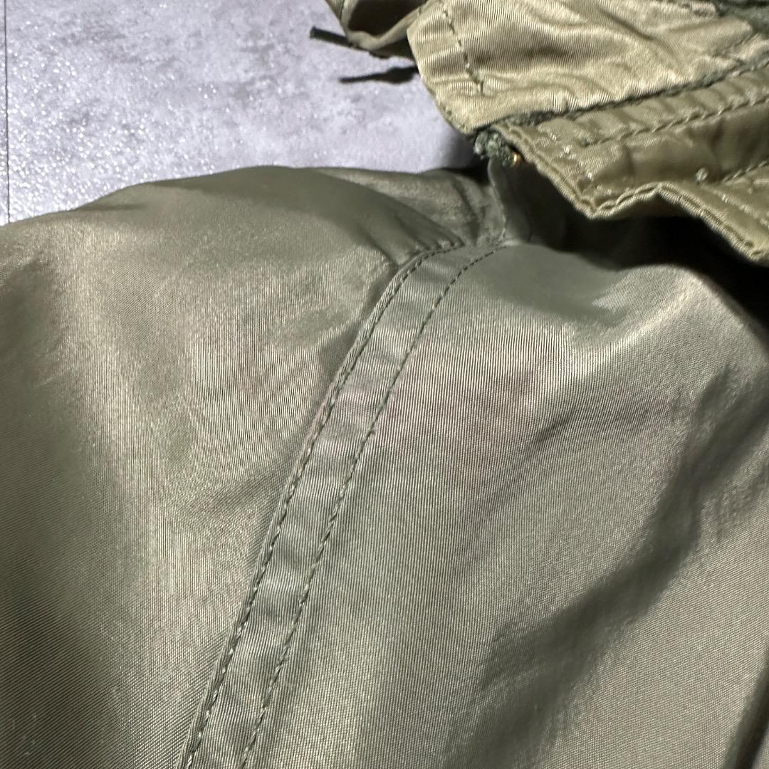 ひ*ろ様 アメリカ軍 N2B 民間品 N-2B フライトジャケット セージグリー