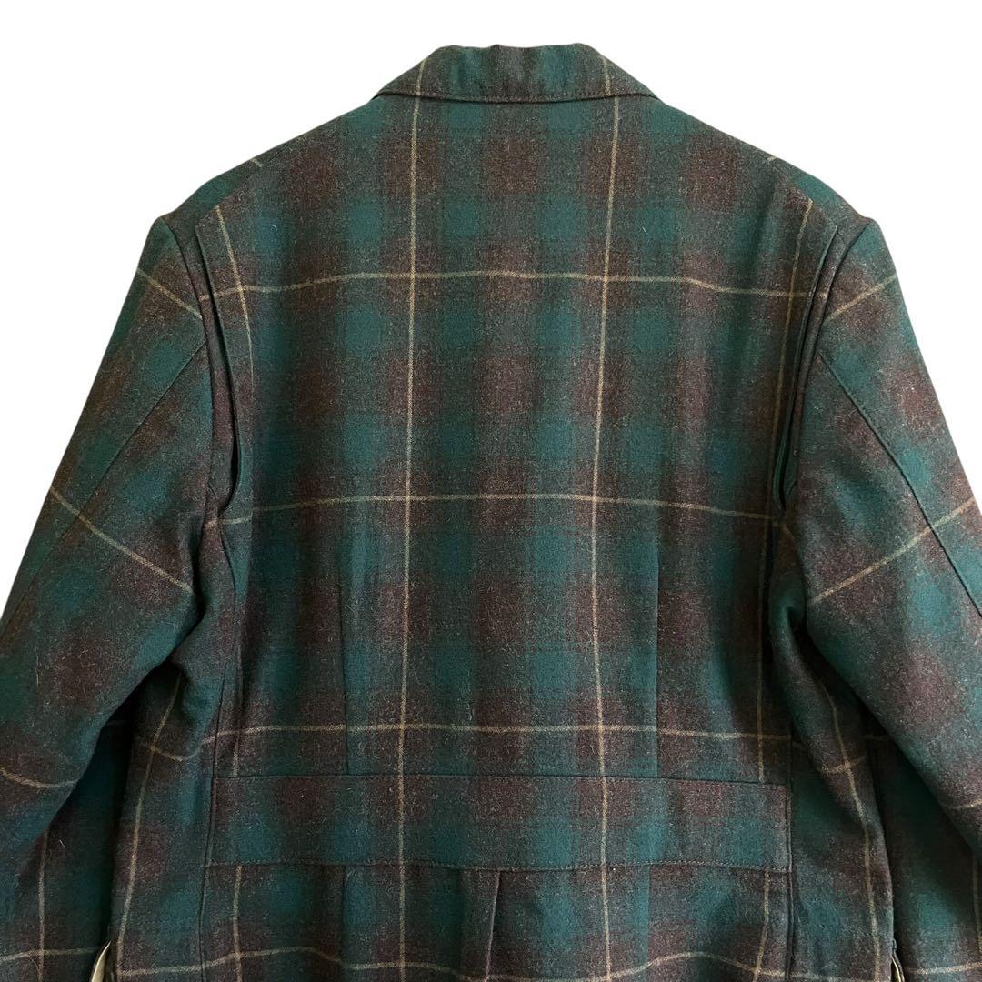 HAVERSACK ハバーサック テーラードジャケット シャドウチェック ウール