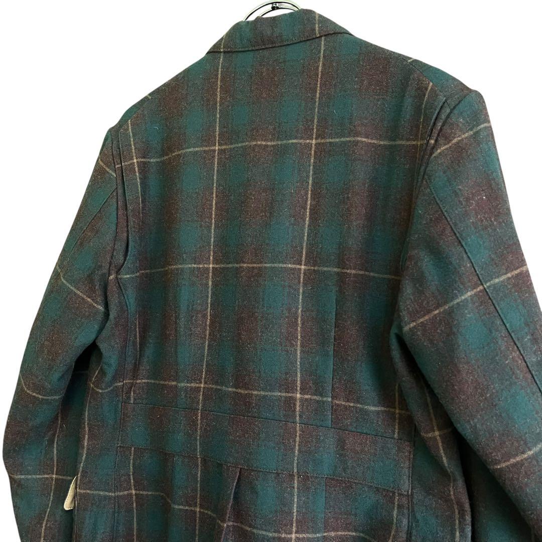HAVERSACK ハバーサック テーラードジャケット シャドウチェック ウール