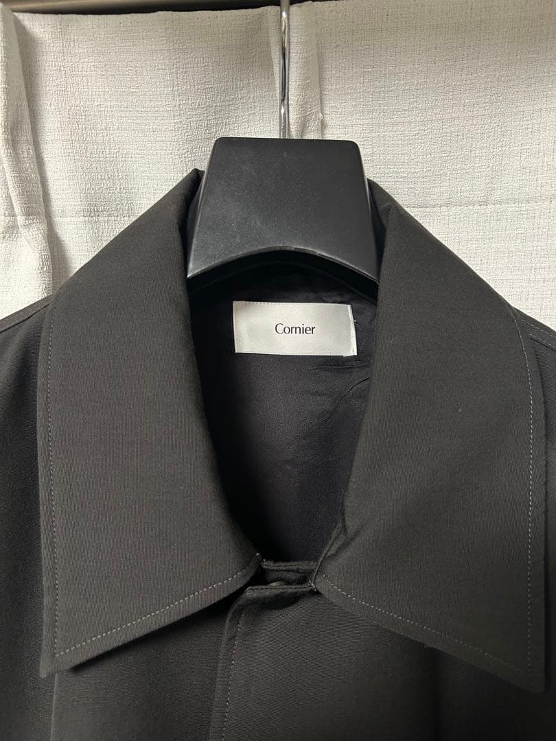 ジャケット・アウター Cornier FINEST WOOL CANVAS COACH JACKET