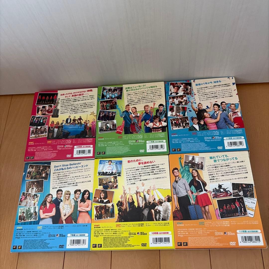 Glee DVD シーズン1〜6 全巻セット